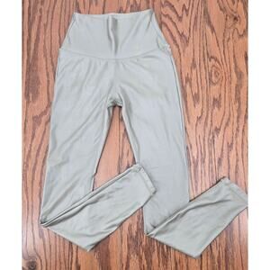 Savvi Mirage Metalic Lizard Grey High Waisted Leggings